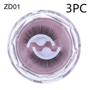 ✨Self-Adhesive Reusable Eyelashes – Glue-Free Natural Curl False Lashes for Effortless Everyday Glam