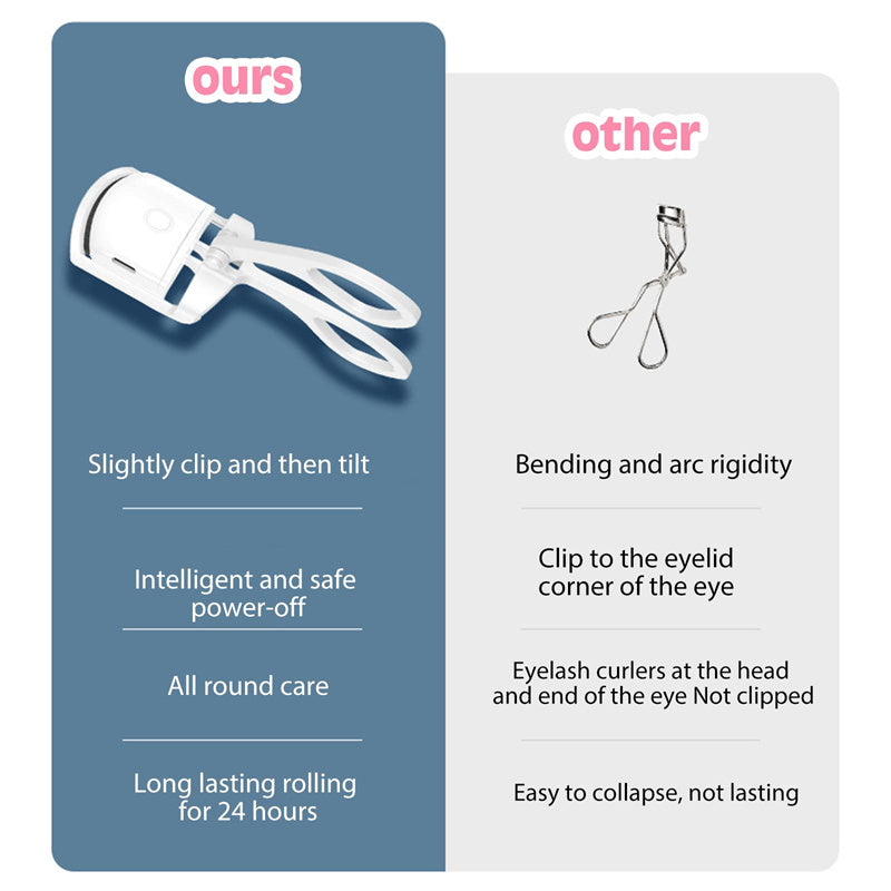 💖ProGlow™ Heated Eyelash Curler – Instant Lift, Long-Lasting Curl & Salon-Perfect Lashes in Seconds
