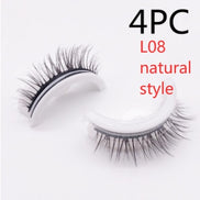 ✨Luxury Reusable 3D Mink Self-Adhesive Lashes – Glue-Free, Natural Volume, 10–20 Wears