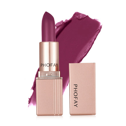🌸 PHOFAY Matte Lipstick – PHOFAY Lipstick | No Stains. No Transfer. 50% OFF Today