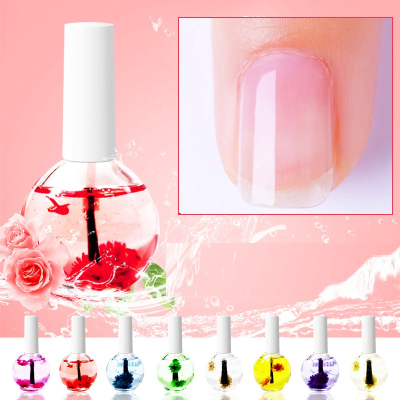 💅Dried Flower Nail Nutrition Oil – Repair, Strengthen & Restore Healthy Nails