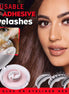 ✨Luxury Reusable 3D Mink Self-Adhesive Lashes – Glue-Free, Natural Volume, 10–20 Wears