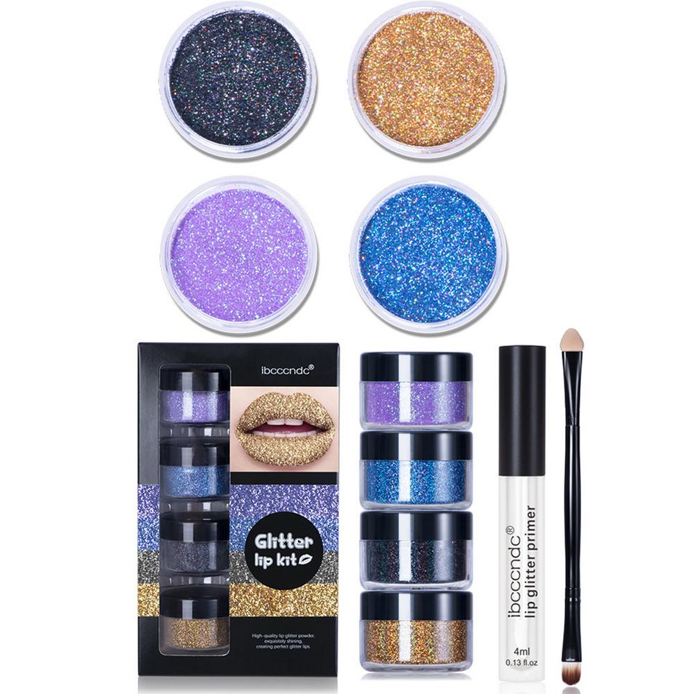💖 Glitter Lip Gloss Kit – Long Lasting Shine That Survives Your Day