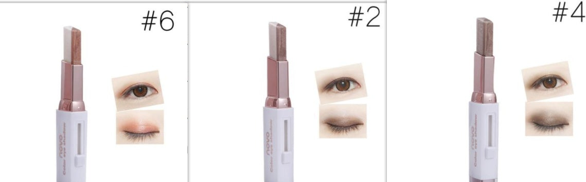 💖2-in-1 Gradient Eye Shadow Stick – Effortless Dual Color Eye Makeup Pencil