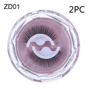 ✨Self-Adhesive Reusable Eyelashes – Glue-Free Natural Curl False Lashes for Effortless Everyday Glam