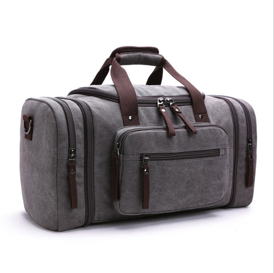 🧳“UltraFlex™ Large Capacity Canvas Travel Bag – Expandable, Waterproof & Multi-Purpose”