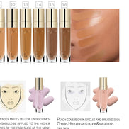Pudaier foundation Professional Moisturizer Face Base MakeUp Long Lasting Convenient Concealer Makeup Cosmetic Concealer