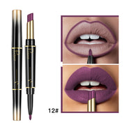 💄Double-Ended Lipstick & Lip Liner — Long-Lasting Matte, 16 Shades