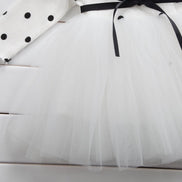 👗Baby Princess Lace Tutu Dress – Elegant Long Sleeve Birthday & Christening Outfit
