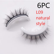 ✨Luxury Reusable 3D Mink Self-Adhesive Lashes – Glue-Free, Natural Volume, 10–20 Wears