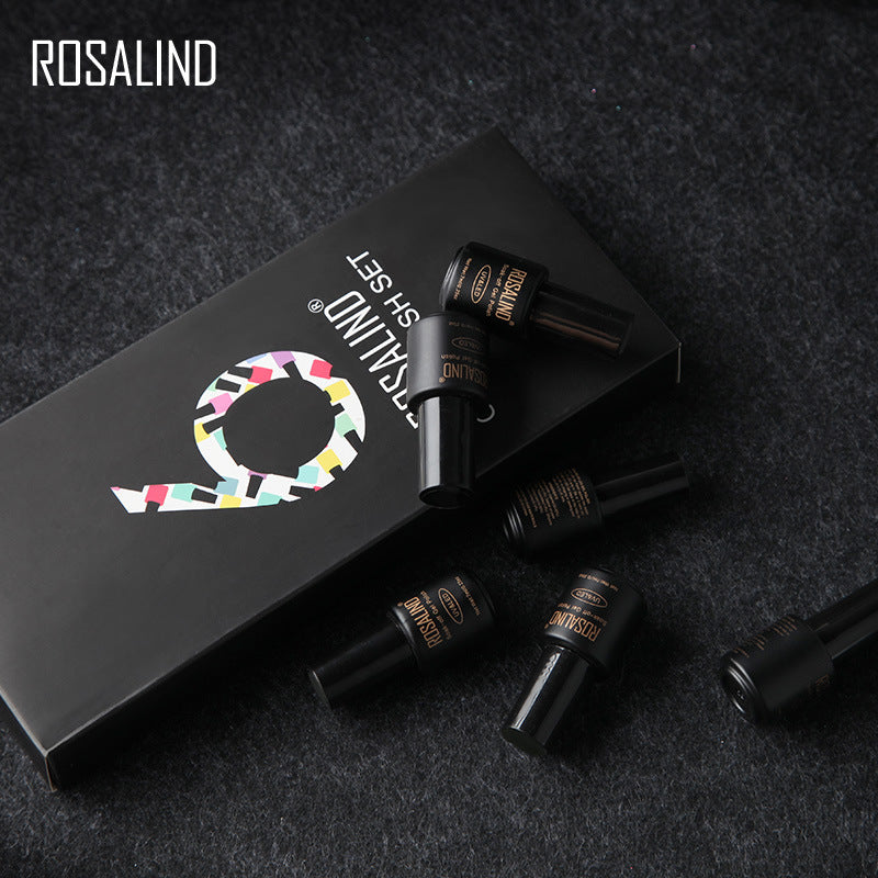 Long lasting Fine Nail polish 6 bottles Benspiti