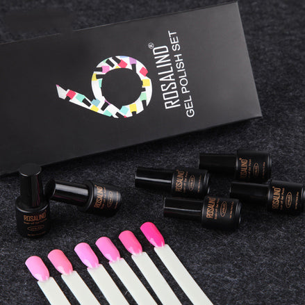 Long lasting Fine Nail polish 6 bottles Benspiti
