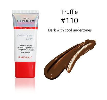 💄Matte Silky Long-Wear Liquid Foundation – Flawless Natural Finish