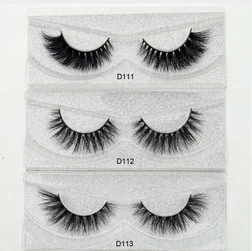 💎Faux Aurelia 3D Mink Eyelashes – Wispy Cat Eye False Lashes for Natural Glam & Reusable Volume