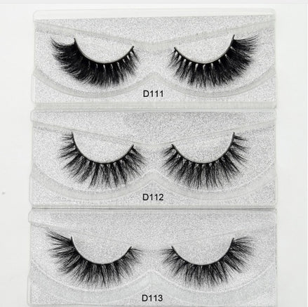 💎Faux Aurelia 3D Mink Eyelashes – Wispy Cat Eye False Lashes for Natural Glam & Reusable Volume