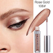 🌟PHOERA Magnificent Metals Glitter & Glow Liquid Eyeshadow – 12 Holographic Shimmer Shades | Long-Lasting Waterproof Glitter Eye Topper