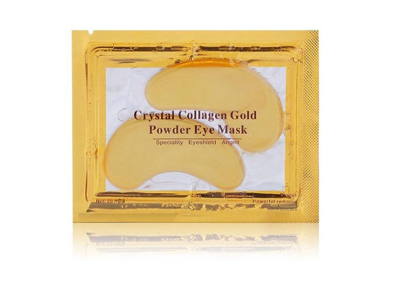 ⭐Gold Crystal Collagen Eye Patches – Reduce Puffiness, Dark Circles & Fine Lines in Minutes