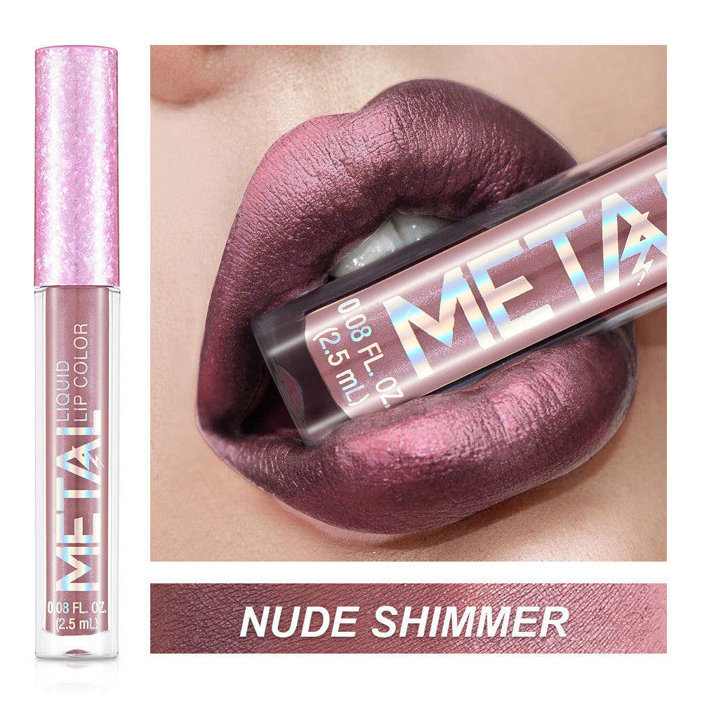 💄Benspiti Metallic Lip Gloss – Mirror Shine, Zero Compromise