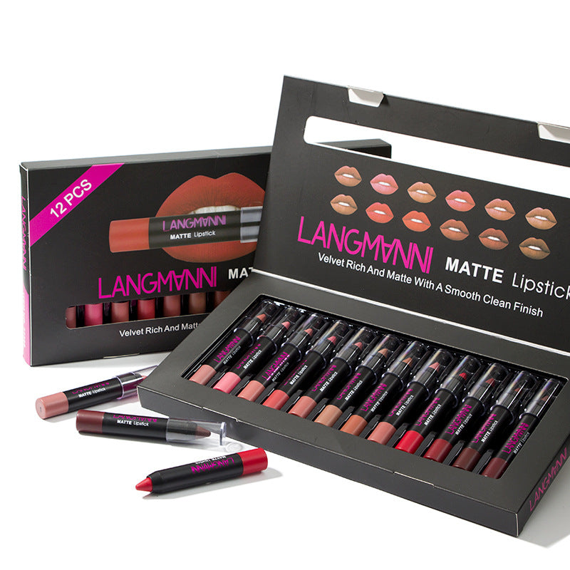 💄 12 LIPSTICK SET – YOUR ALL-IN-ONE BEAUTY COLLECTION