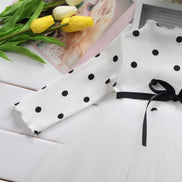 👗Baby Princess Lace Tutu Dress – Elegant Long Sleeve Birthday & Christening Outfit