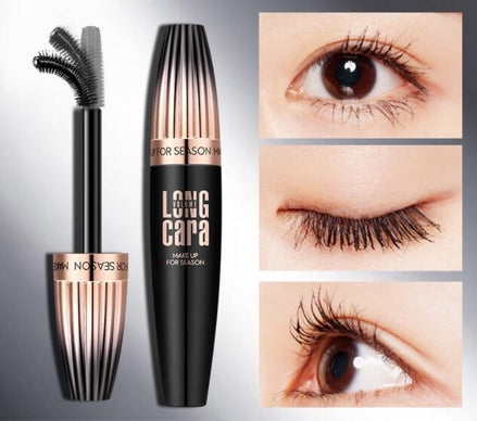 💄4D Silk Fiber Lash Mascara – Waterproof Extension Effect for Ultra-Long, Curled & Volumized Lashes