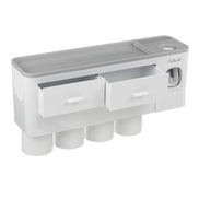 🪥All-in-One Magnetic Toothbrush Holder & Bathroom Organizer with Toothpaste Squeezer