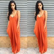 Women Summer Dress Casual Long Dresses Plus Size