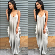 Women Summer Dress Casual Long Dresses Plus Size