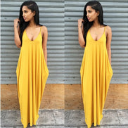 Women Summer Dress Casual Long Dresses Plus Size