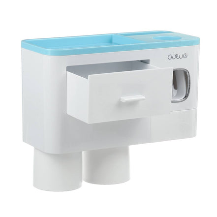 🪥All-in-One Magnetic Toothbrush Holder & Bathroom Organizer with Toothpaste Squeezer
