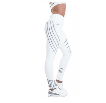 ✨Women’s GlowFit High Waist Workout Leggings – Seamless Sculpting Fitness Pants | Tummy Control, Squat Proof, Night Glow Activewear