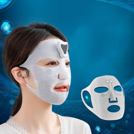 ✨ Electric Facial Massage Mask – EMS Skin Tightening & Anti-Wrinkle Beauty Device | Lifting, Firming & Hydrating Facial Care System