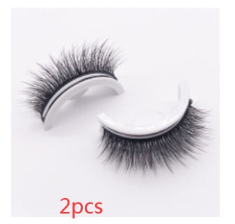 ✨Luxury Reusable 3D Mink Self-Adhesive Lashes – Glue-Free, Natural Volume, 10–20 Wears