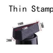 Hot Eyeliner Wing Stamp