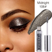 🌟PHOERA Magnificent Metals Glitter & Glow Liquid Eyeshadow – 12 Holographic Shimmer Shades | Long-Lasting Waterproof Glitter Eye Topper
