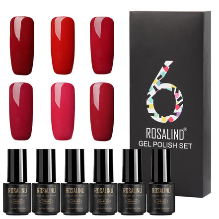 Long lasting Fine Nail polish 6 bottles Benspiti