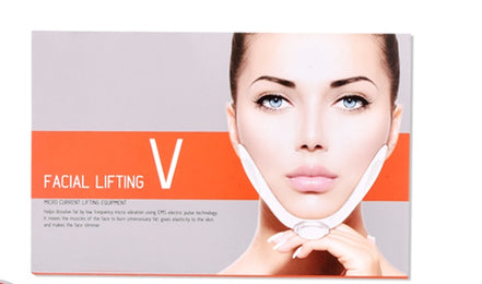 💎EMS V-Shape Facial Slimming Massager – Jawline Lifting & Double Chin Reducer Device | Non-Surgical Face Sculpting Tool for Women