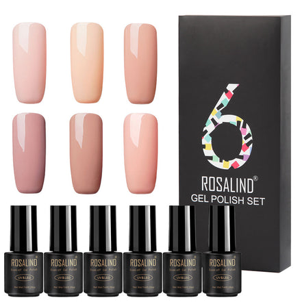 Long lasting Fine Nail polish 6 bottles Benspiti