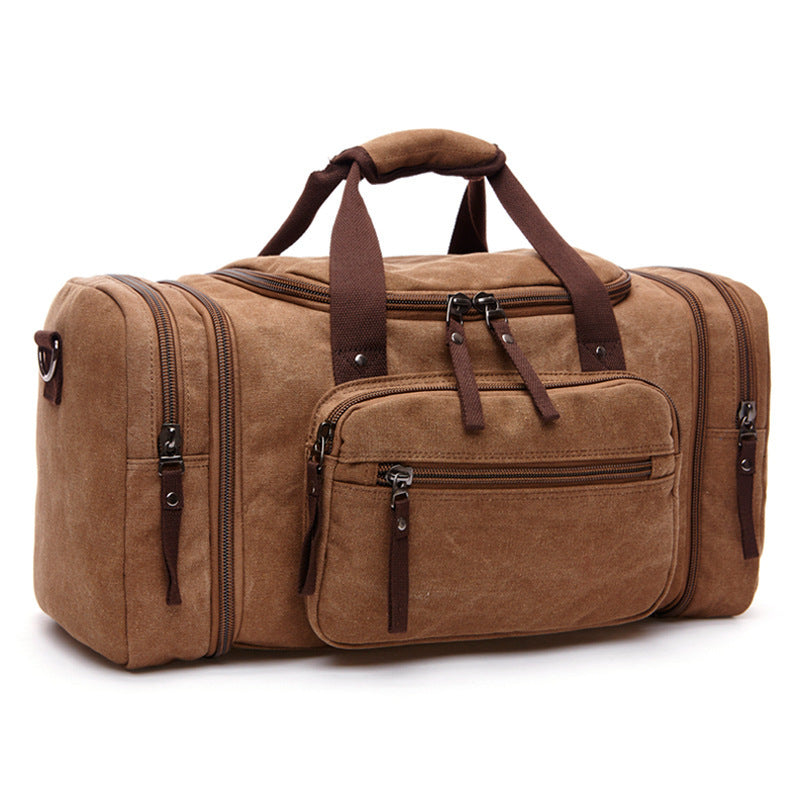 🧳“UltraFlex™ Large Capacity Canvas Travel Bag – Expandable, Waterproof & Multi-Purpose”