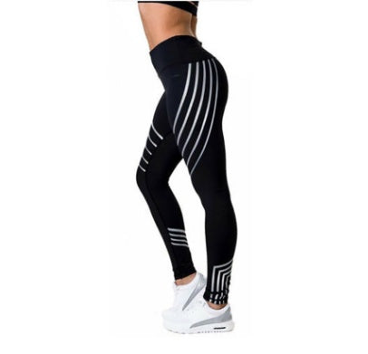 ✨Women’s GlowFit High Waist Workout Leggings – Seamless Sculpting Fitness Pants | Tummy Control, Squat Proof, Night Glow Activewear