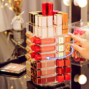 💄Aesthetic Luxury Makeup Storage Box – Multi-Layer Desktop Cosmetic Organizer