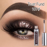 🌟PHOERA Magnificent Metals Glitter & Glow Liquid Eyeshadow – 12 Holographic Shimmer Shades | Long-Lasting Waterproof Glitter Eye Topper