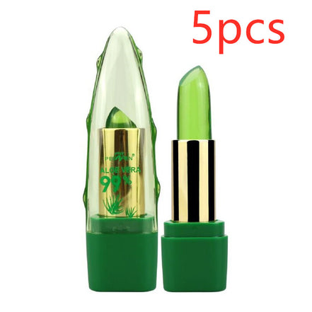 🌿AloeGlow™ Magic Color-Changing Lipstick (Hydrating Aloe Vera Lip Balm)