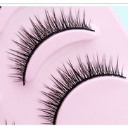 ✨Fashionable Natural Short Cross False Eyelashes Handmade Fake Eye Lashes Makeup USA