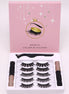 Magnetic Eyelashes Eyeliner Set Long Lasting False Mink Waterproof Eye Lashes Extension Reusable Beauty Makeup Tool