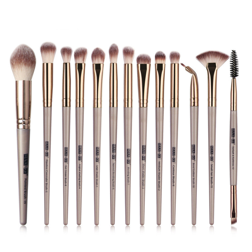 💄13PCS Pro Eye Makeup Brush Set – Soft Blending Eyeshadow Brushes for Flawless Eye Looks | Premium Beauty Tools for Beginners & Makeup Artists