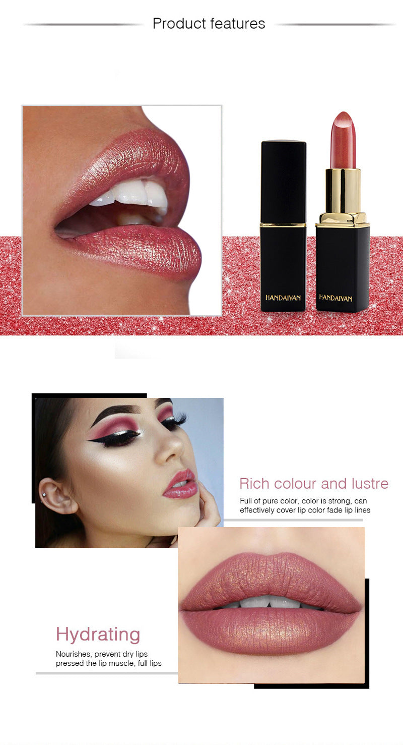 💄 SHINY METALLIC COLOR-CHANGING LIPSTICK