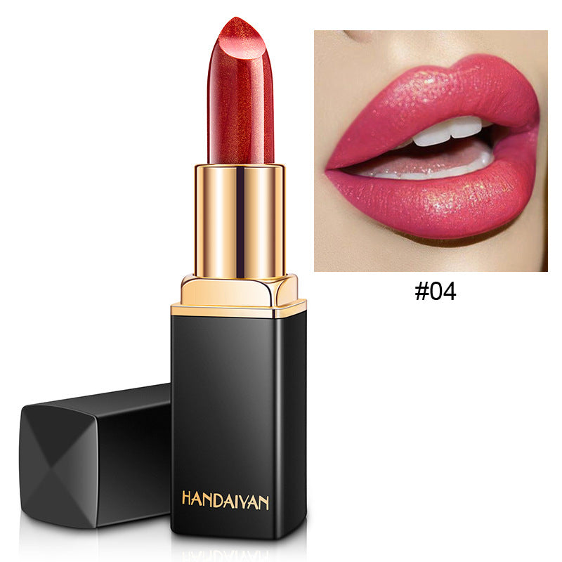 💄 SHINY METALLIC COLOR-CHANGING LIPSTICK