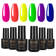 Long lasting Fine Nail polish 6 bottles Benspiti