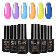 Long lasting Fine Nail polish 6 bottles Benspiti